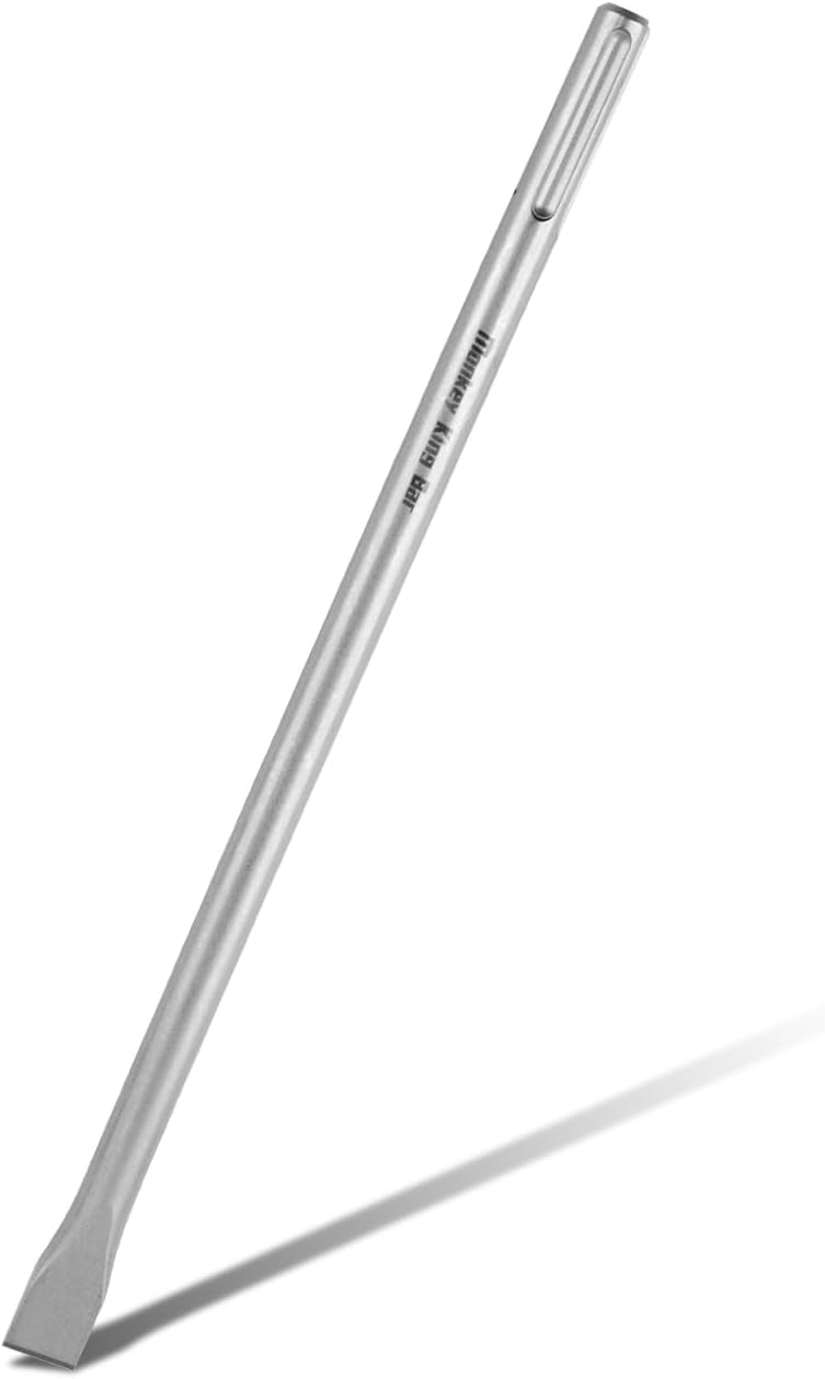 Monkey King Bar MonkeyKingBar-Heavy Duty SDS MAX Flat Chisel 18IN Length (450mm)- SDS Demolition Hammer Bit for Concrete Breaker, Stone Removal, Brick Chipping - Image 1